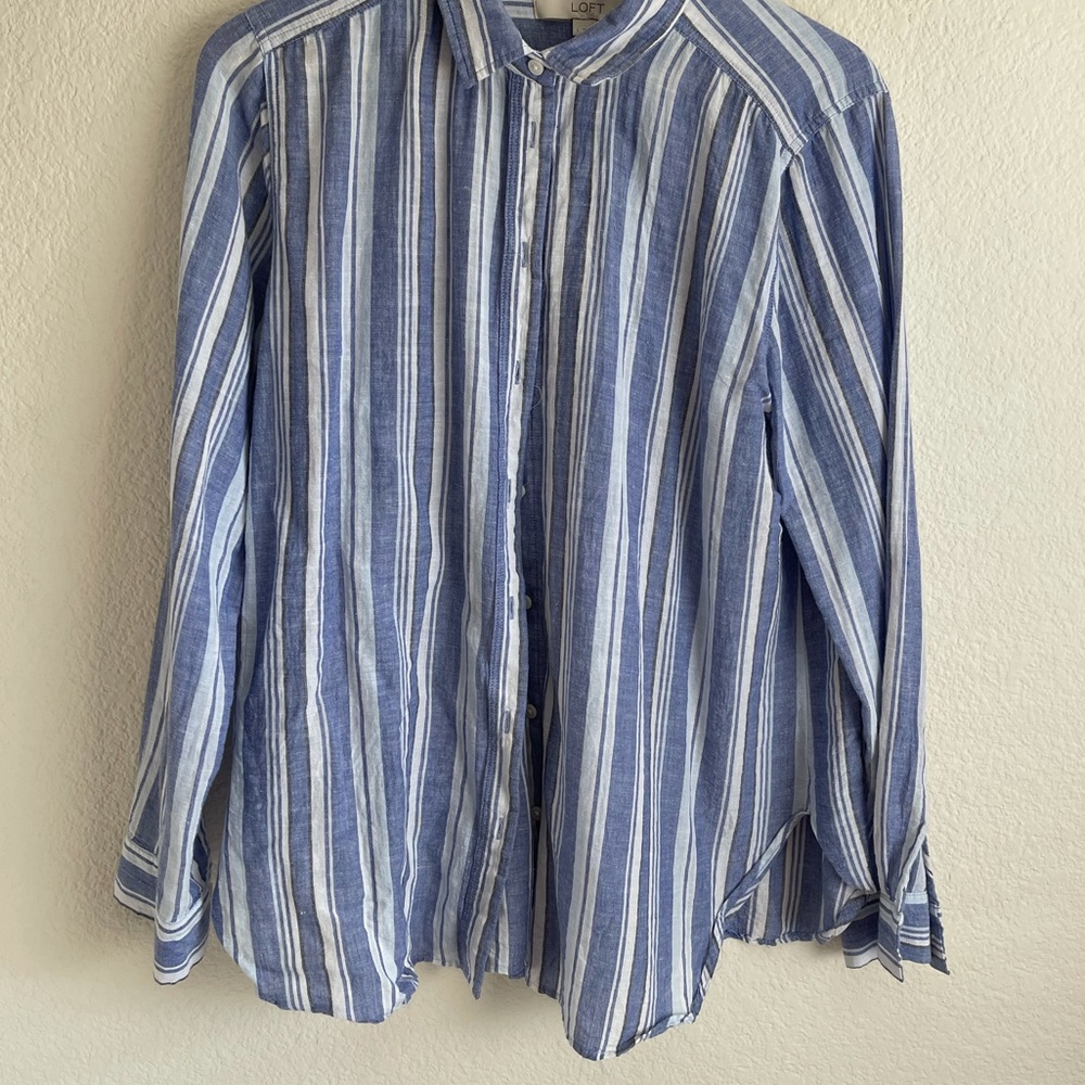 Striped button down - Picture 2 of 5